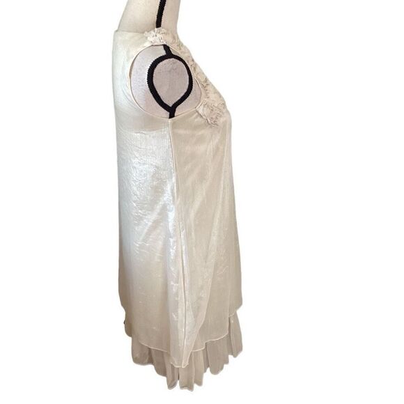 Anne Turtaut Champagne Ethereal, Whimsical Baby Doll Dress Size S Fairycore - Picture 2 of 14